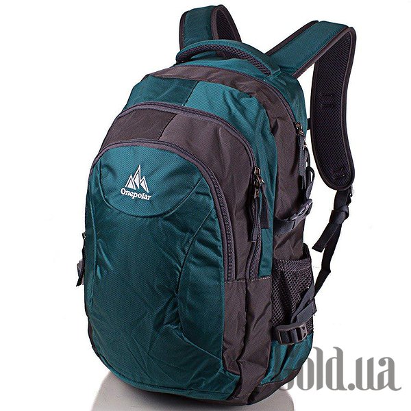 

Рюкзак Onepolar, Черный;серый;зеленый, Рюкзак W1801-green