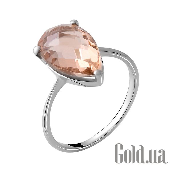 

Женские кольца Fresh Jewelry, Женское серебряное кольцо с синт. морганитом, 17