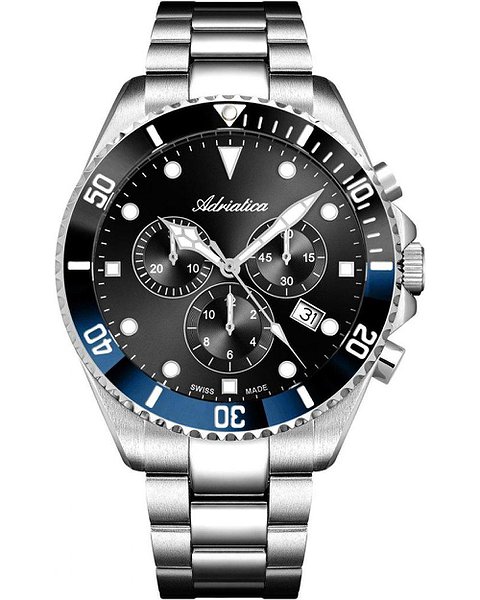 Adriatica Мужские часы Classic Chronograph A8347.Y194CHT A8347.Y194CHT