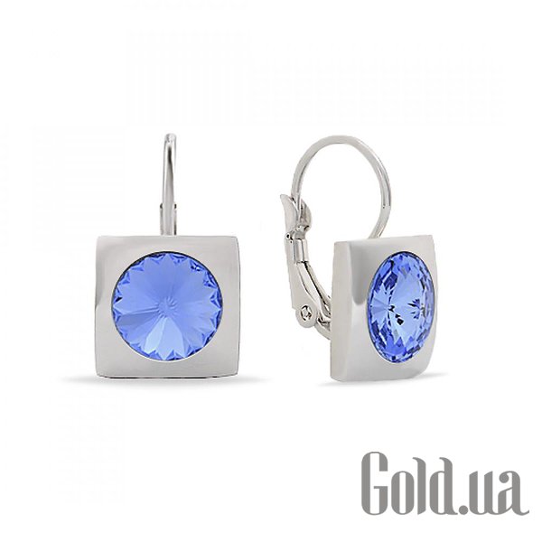 

Серьги Kobi, Стальной, Серьги с кристаллами Swarovski