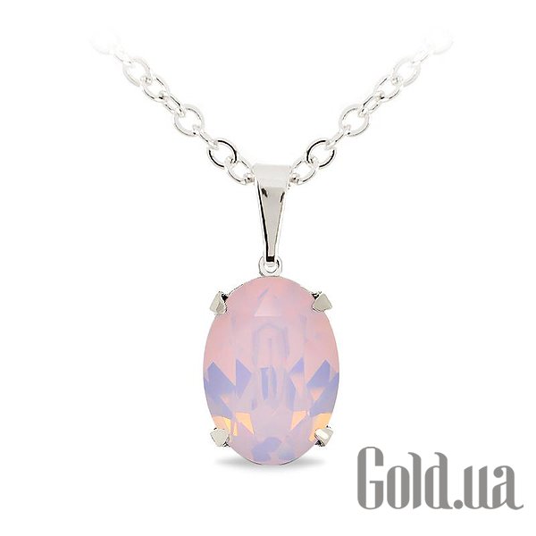 

Женские колье и кулоны Kobi, Стальной, Кулон с цепочкой с кристаллом Swarovski