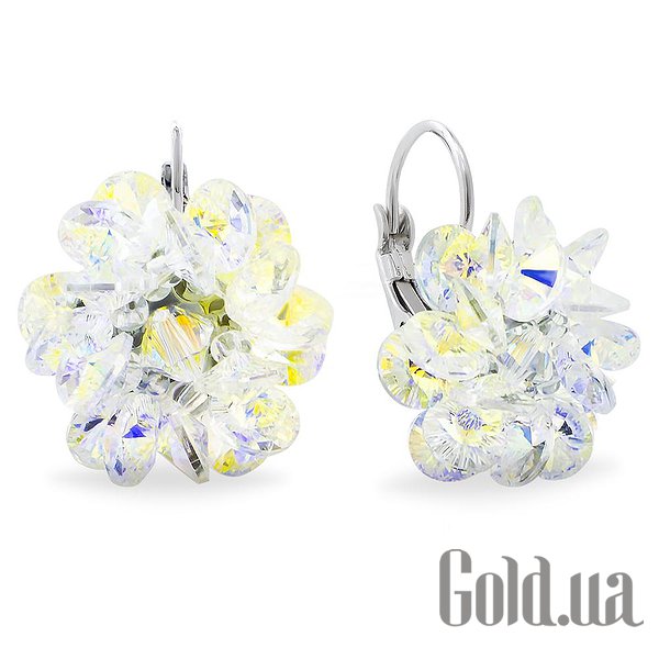 

Серьги Kobi, Стальной, Серьги с кристаллами Swarovski