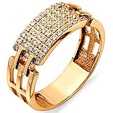 Женское золотое кольцо с бриллиантами, 1605728