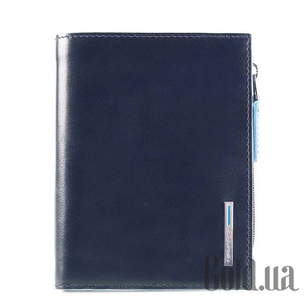 

Бумажник Piquadro, Синий, Портмоне BL Square/N.Blue PU4519B2R_BLU2