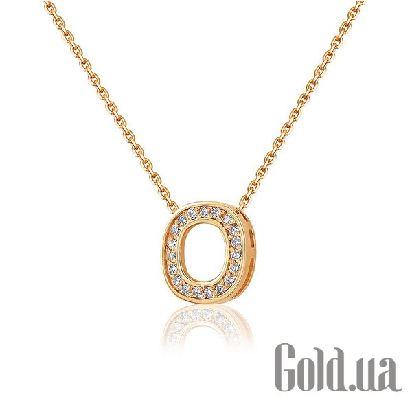 

Колье Украина, Золотое колье с куб. циркониями, 40