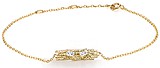 Женский золотой браслет с топазами, 1760608