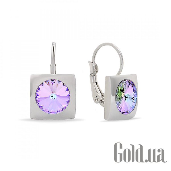 

Серьги Kobi, Стальной, Серьги с кристаллами Swarovski