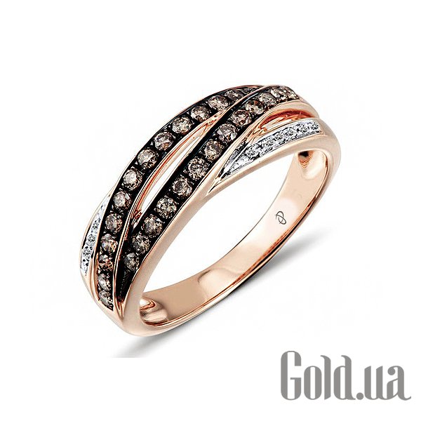 

Кольцо Lurie Jewelry, Женское золотое кольцо с бриллиантами, 17.5