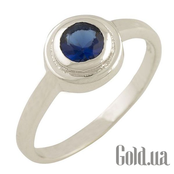 

Женские кольца Fresh Jewelry, Женское серебряное кольцо с синт. сапфиром, 18