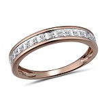 Золотое обручальное кольцо с бриллиантами, 1554785