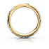 Золотое обручальное кольцо с бриллиантами и эмалью - фото 2