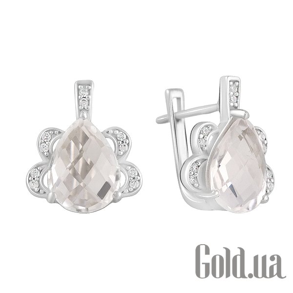 

Серьги Fresh Jewelry, Серебряные серьги с куб. циркониями