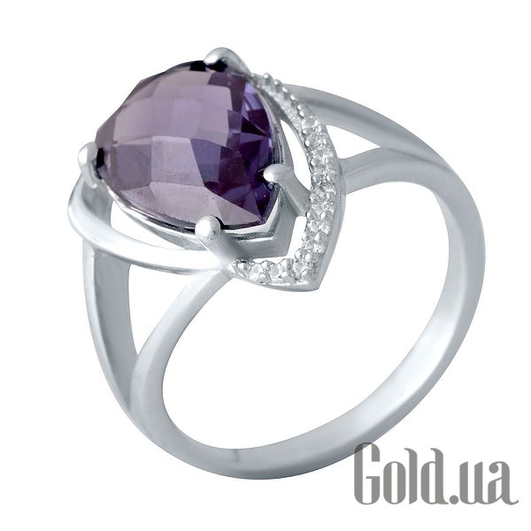 

Женские кольца Fresh Jewelry, Женское серебряное кольцо с александритом и куб. циркониями, 17.5