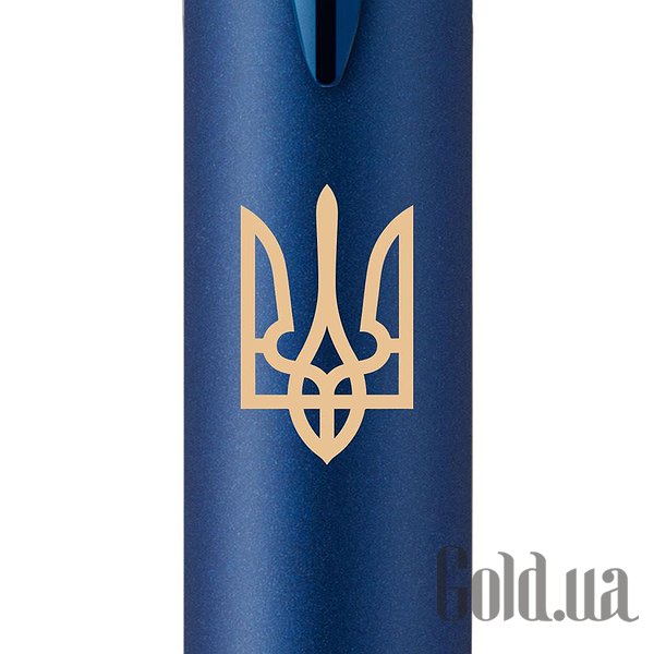Ручка Parker Кулькова ручка JIM 17 Professionals UKRAINE Monochrome Blue BP Тризуб 28132_T001y