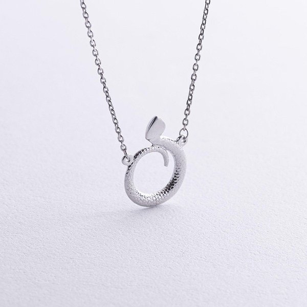 Серебряное колье