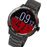 UWatch Смарт часы Smart Advanture Steel Black 3666