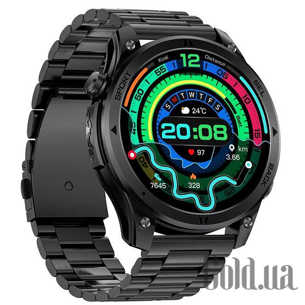 UWatch Смарт часы Smart Optimus GPS Rubber 3977 bt3977 – изображение 3