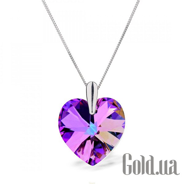 

Женские колье и кулоны Kobi, Стальной, Кулон с цепочкой с кристаллом Swarovski