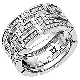 Женское золотое кольцо с бриллиантами, 1553507