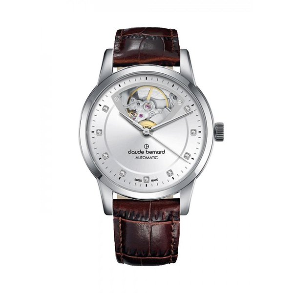 Claude Bernard Женские часы Classic Automatic Open Heart 85018 3 AIN3
