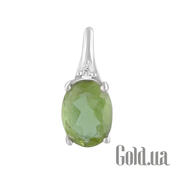 

Женские кулоны Fresh Jewelry, Серебряный кулон с куб. цирконием и султанитом