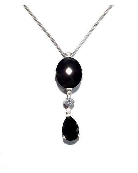 Thomas Sabo Серебряный кулон с цепочкой с куб. циркониями KE724-1-197
