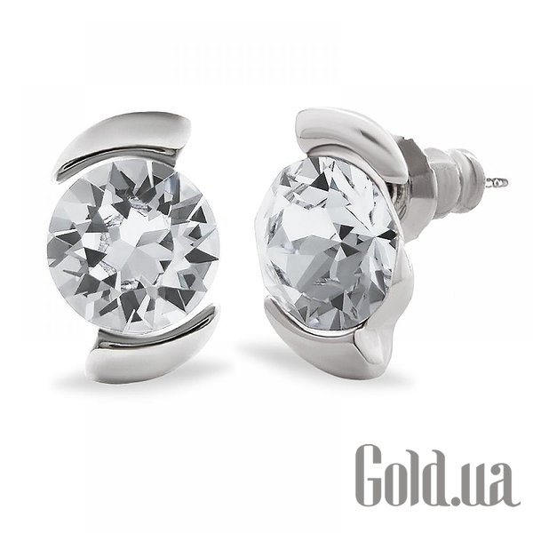 

Пусеты (гвоздики) Kobi, Стальной, Серьги с кристаллами Swarovski