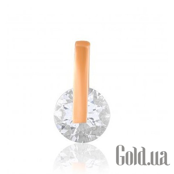 

Женский кулон Украина, Золотой кулон с цирконием Swarovski Zirconia
