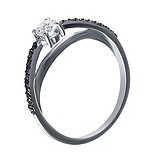 Женское золотое кольцо с бриллиантами, 1627492