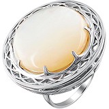 Женское серебряное кольцо с нефритом, 1639268