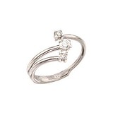 Женское золотое кольцо с бриллиантами, 1654628