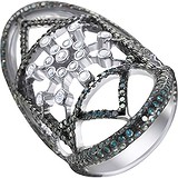 Женское золотое кольцо с бриллиантами, 1667940