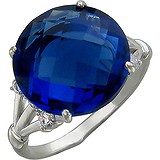 Женское серебряное кольцо с топазом, 1672548