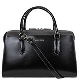 Mattioli Женская сумка 011-19C черный с серым кальф, 1724772