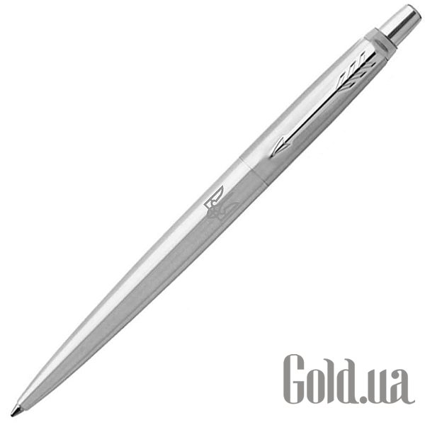 Ручка Parker Кулькова ручка Jotter 17 UKRAINE SS CT BP Тризуб біл. 16132_T001w