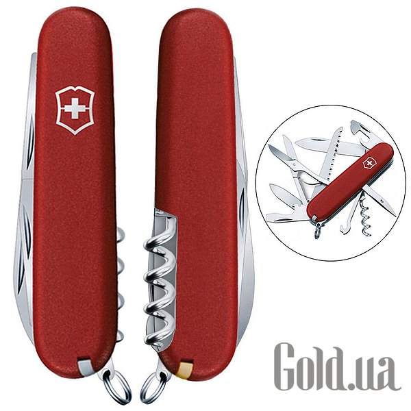 Ніж Victorinox Мультитул Huntsman Mat Vx13713_M0007p