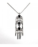 Thomas Sabo Серебряный кулон с цепочкой с куб. циркониями, 1798500