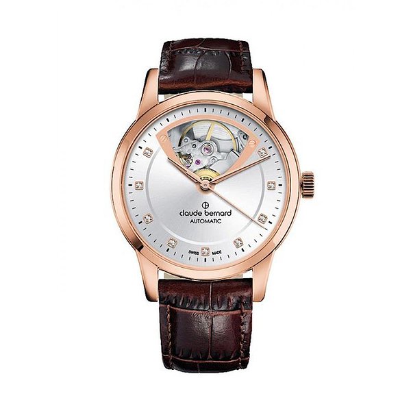 Claude Bernard Женские часы Classic Automatic Open Heart 85018 37R AIR3