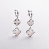 Серебряные серьги с перламтуром, 1796197