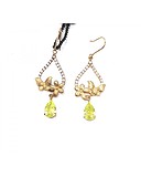 Ottaviani Срібні сережки з цирконами у позолоті, 1797989