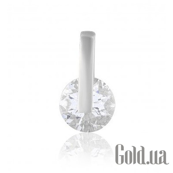 

Женский кулон Украина, Золотой кулон с цирконием Swarovski Zirconia