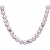 Rivoli Серебряное колье с кристаллами Swarovski Zirсonia, 1529958