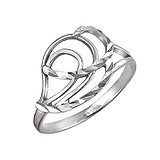 Женское серебряное кольцо, 1616230