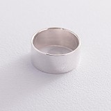 Серебряное обручальное кольцо