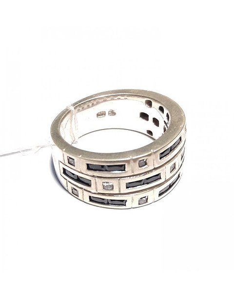 Thomas Sabo Женское серебряное кольцо с куб. циркониями TR1573-1-197-56