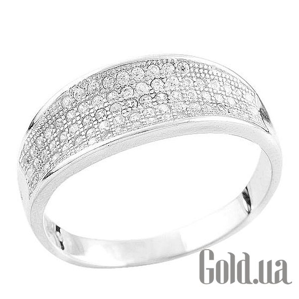

Женские кольца Fresh Jewelry, Женское серебряное кольцо с куб. циркониями, 17