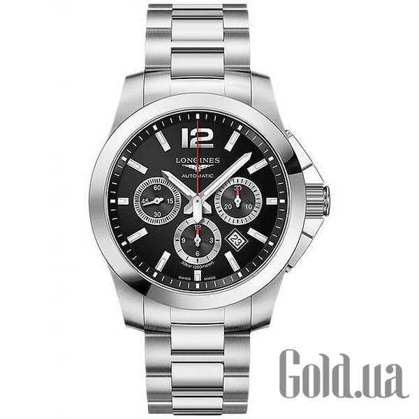 

Швейцарские часы Longines, Мужские часы Conquest L3.801.4.56.6