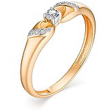 Золотое кольцо с бриллиантами, 1622375