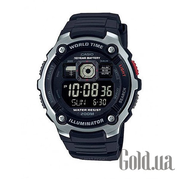 Купить Casio Мужские часы Standard Digital AE-2000W-1BVEF