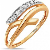Женское золотое кольцо с бриллиантами, 1639783